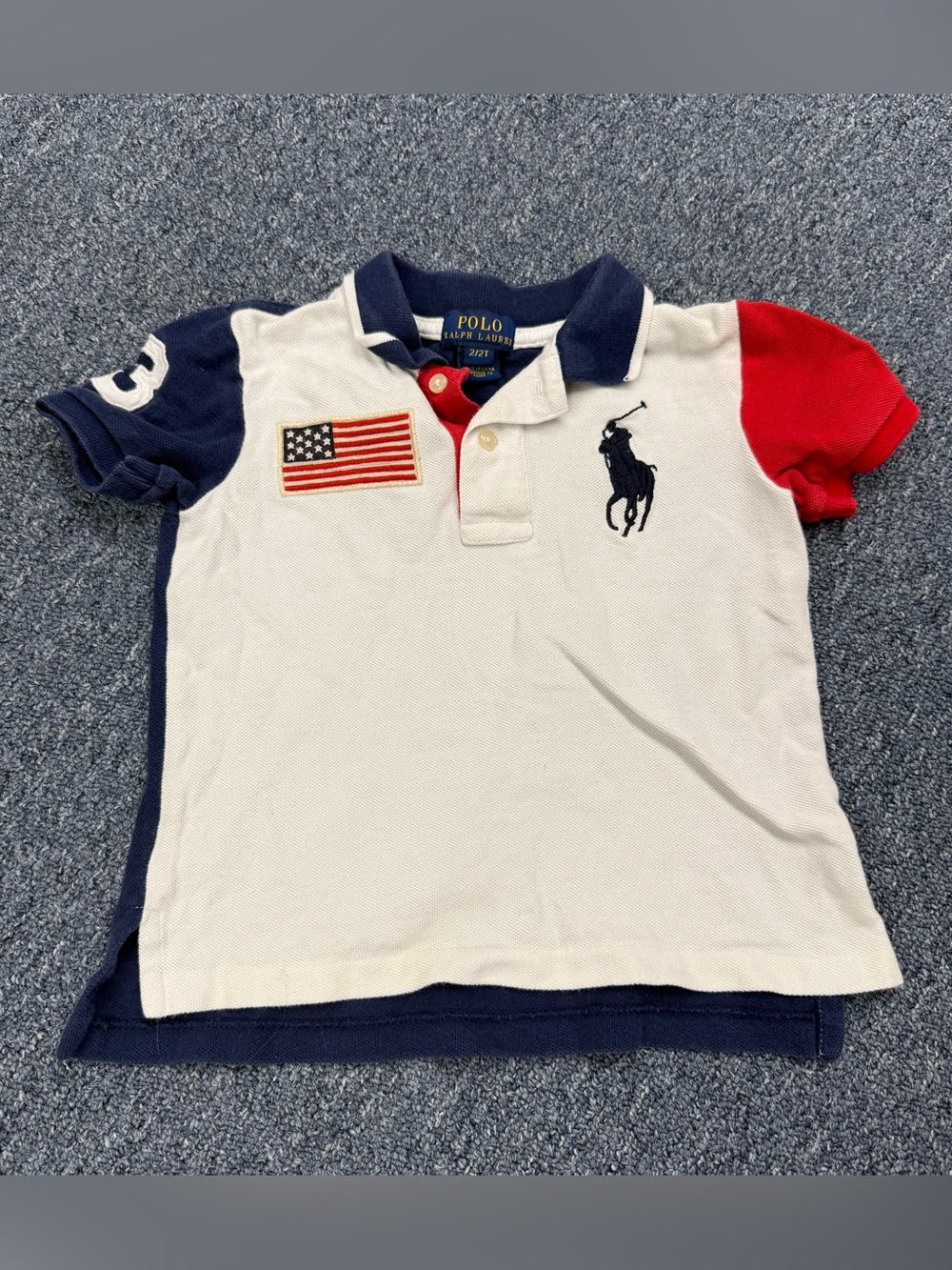 Polo Ralph Lauren American Flag Patch